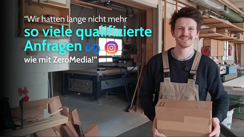 Felix Reiner in seiner Werkstatt